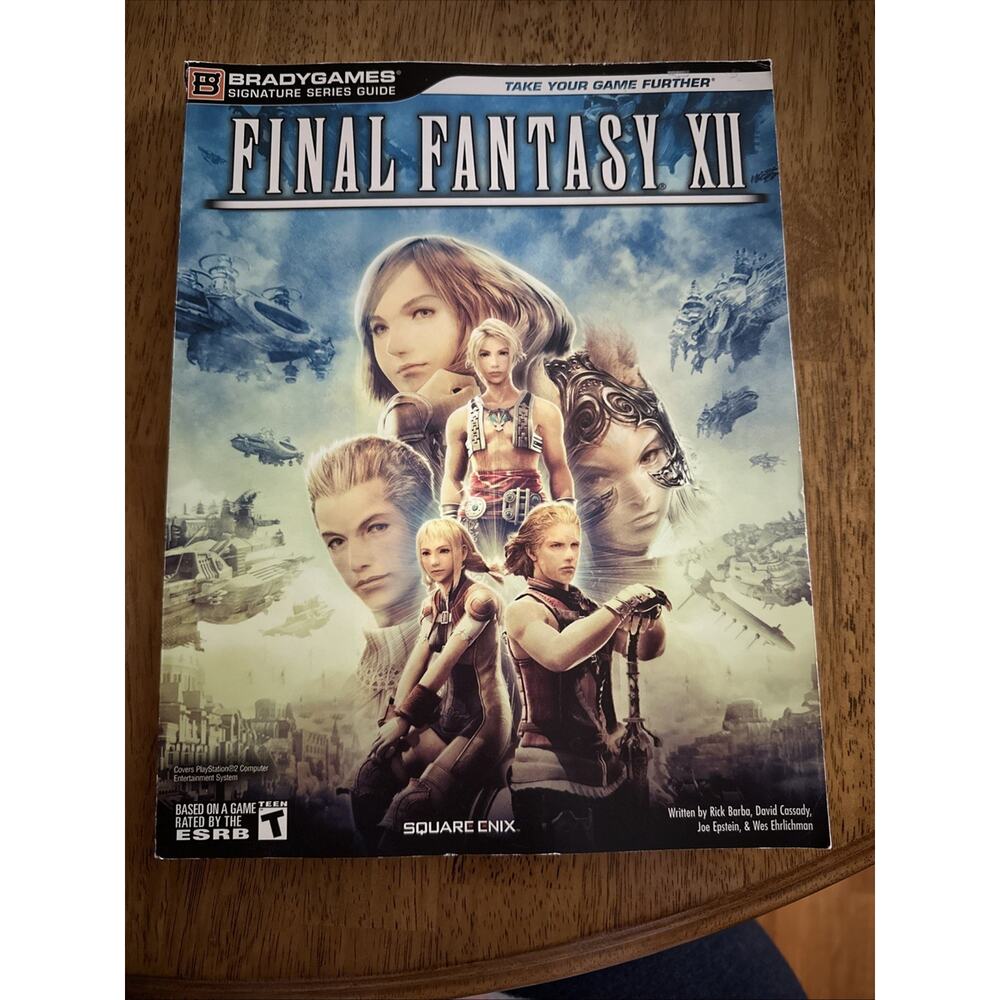 Final Fantasy XII Brady Games Signature Series Strategy Guide